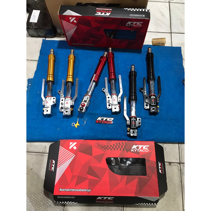 upside down aerox 155 usd aerox 155 ktc kytaco original produk plug and play upsidedown aerox ktc ky