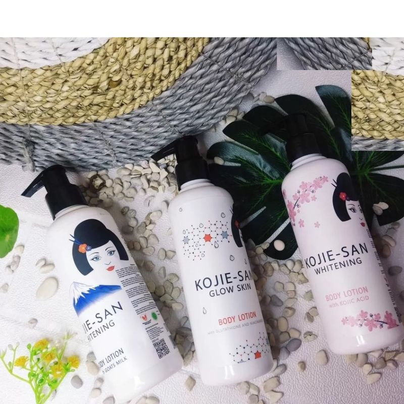 KOJIE SAN BODY LOTION BPOM  / KOJIC DIPALMITATE BODY LOTION 250 ML / KOJIE SAN