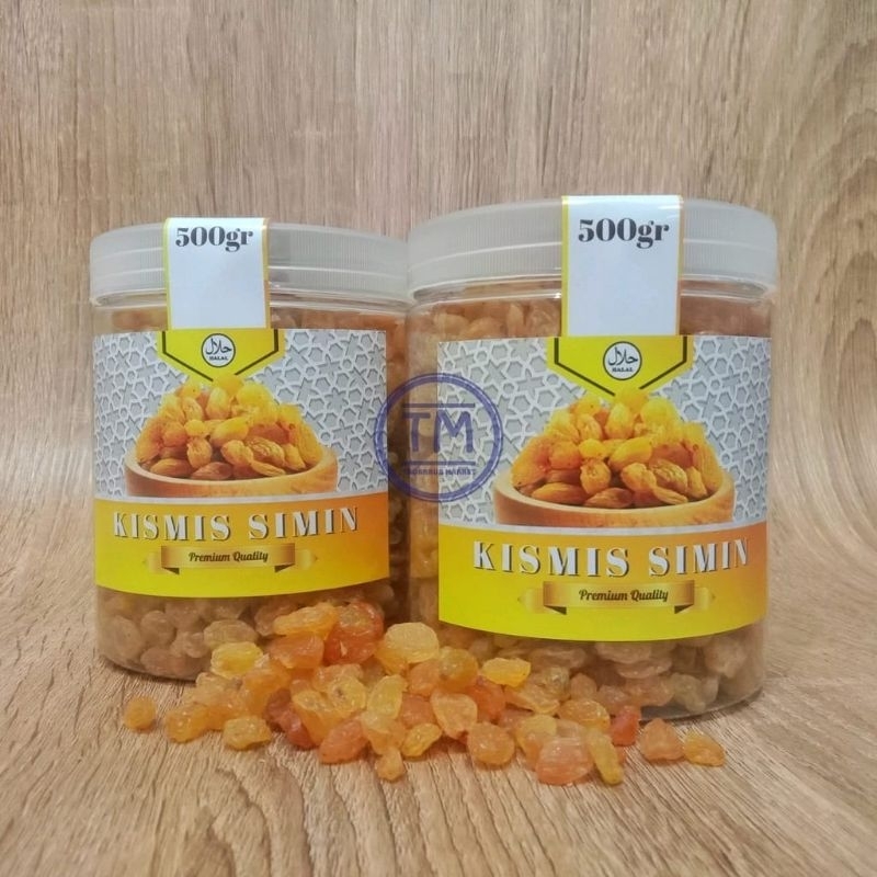 Kismis Simin Original Kismis Simin 500gr PREMIUM Kismis Manis KEMASAN TOPLES 500gr