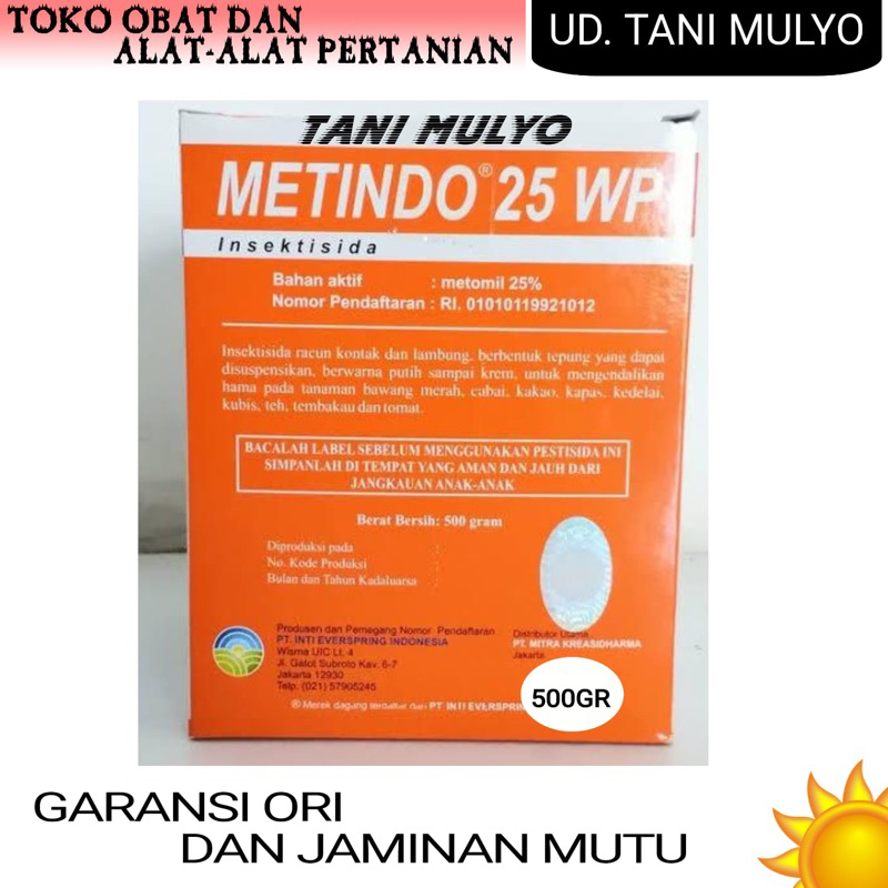 METINDO 25 WP 500 GR
