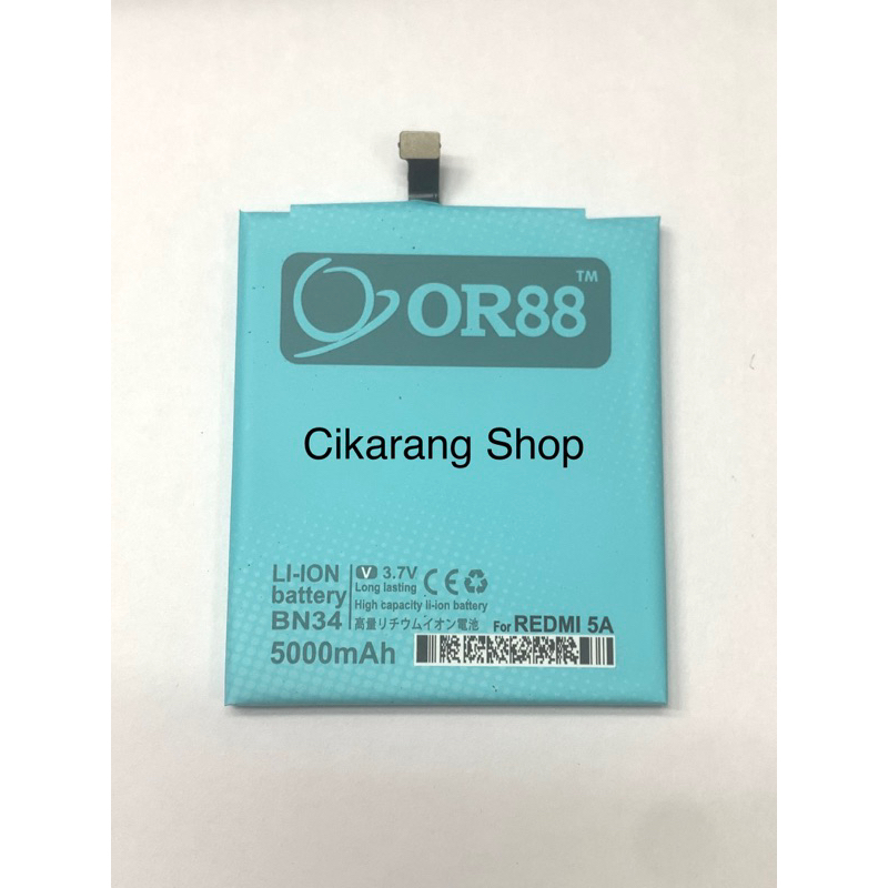 BATERAI DOUBLE POWER ORIENS 88 XIAOMI REDMI 5A BN34 BN 34 BATERE BATTERY