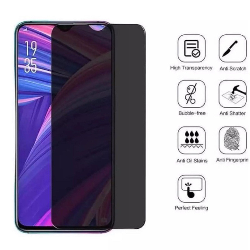 ANTI SPY GLASS Infinix Hot 8 8 lite Hot 9 9 Pro 9 Play Hot 10 10S 10T 10 Play Hot 11 11S 11S(NFC) 11 Play Hot 12 12i 12 Play Hot 20 20i Tempered Glass Anti Spy / Anti Gores Spy / Tg Spy / Anti Spy Privacy