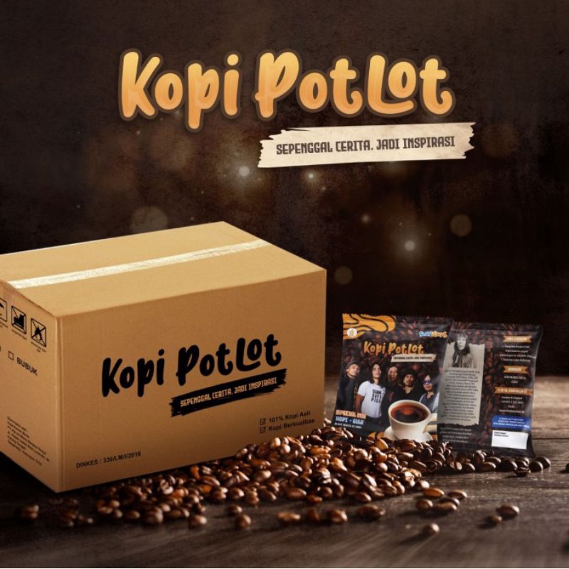 KOPI POTLOT/KOPI SLANK 2 IN 1 KOPI INSTAN