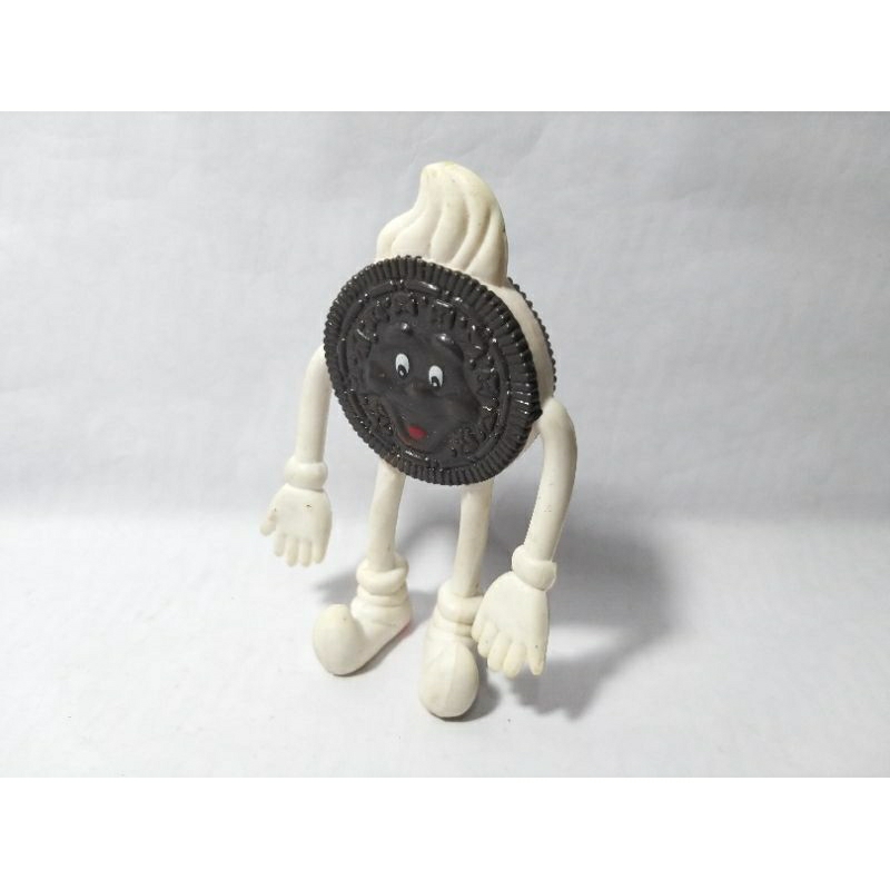 Mainan Maskot Ikon Biskuit Oreo Snack Icon Figure Figurine Mascot Rare Jadul Vintage Classic Lawas L