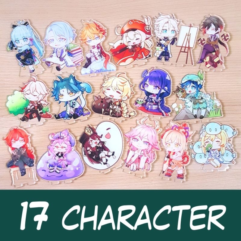 Standee Akrilik Genshin Impact