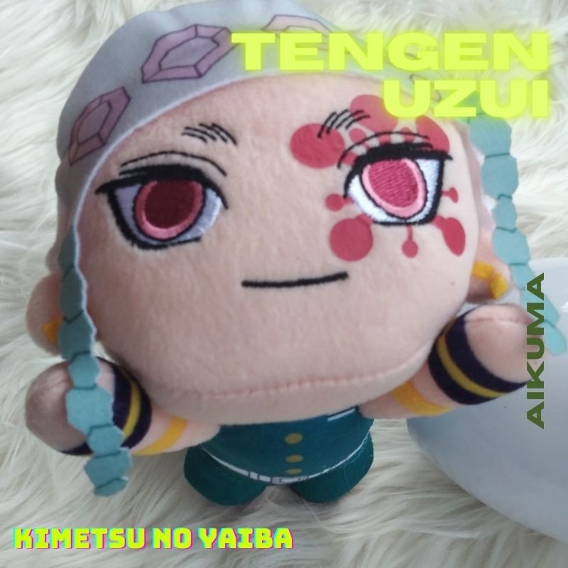 Gantungan kunci boneka anime TENGEN UZUI Kimetsu no Yaiba (ORI dan NEW TAG)