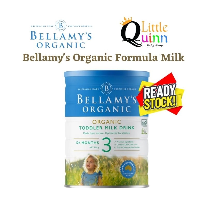 Bellamys Organic Susu Anak Formula Step 3