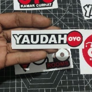 stiker oyo stiker motor mobil