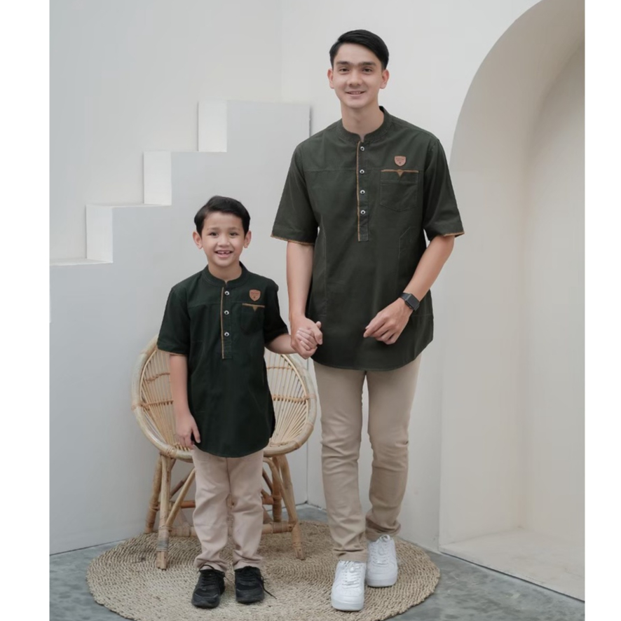 Koko Kurta Pakistan Couple Ayah Dan Anak Premium Terlaris - lilac colour