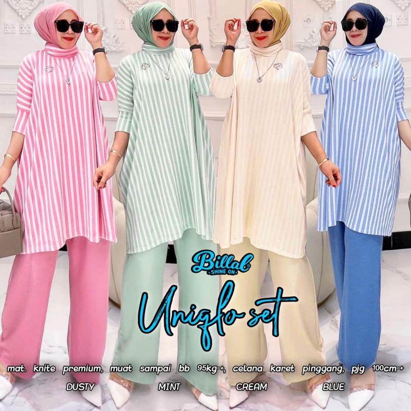 SET KNIT UNIQLO PREMIUM