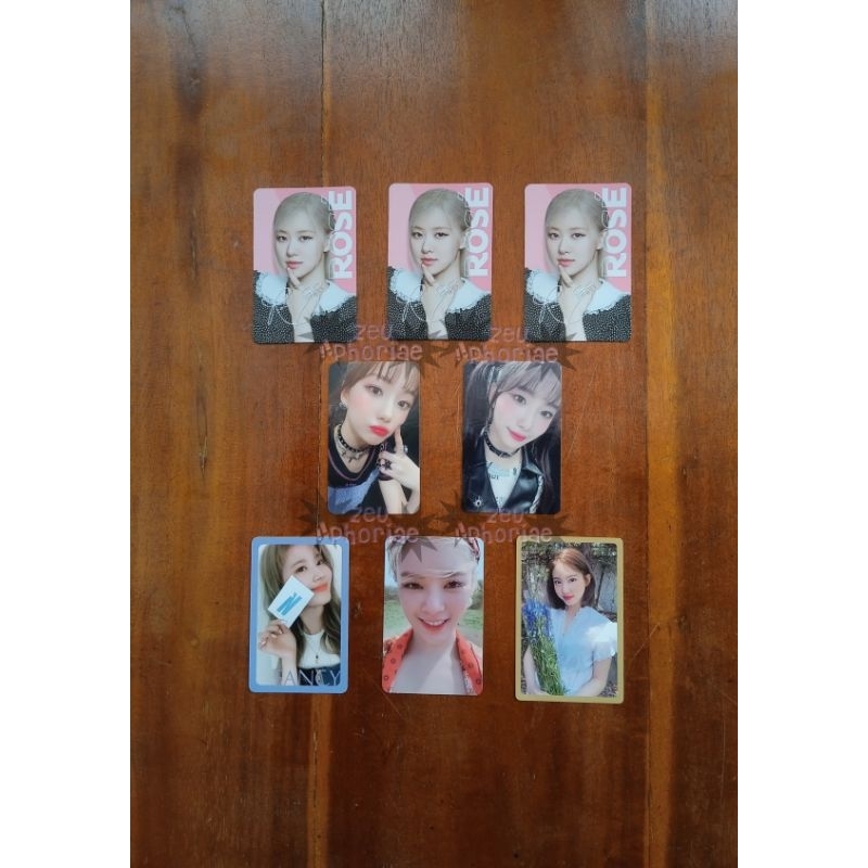 ( READY ) BLACKPINK KEP1ER TWICE OFFICIAL PHOTOCARD PC ALBUM NON ROSE OREO 09 LIMITED EDITION YOUNGEUN PRE ORDER BENEFIT POB MK MEDIA MKM APPMUS APPLE MUSIC FIRST IMPACT TUSPI POUT SANA FANCY YOU U HURUF JEONGYEON MNM SELCA MORE AND MORE NAYEON KEBAYA