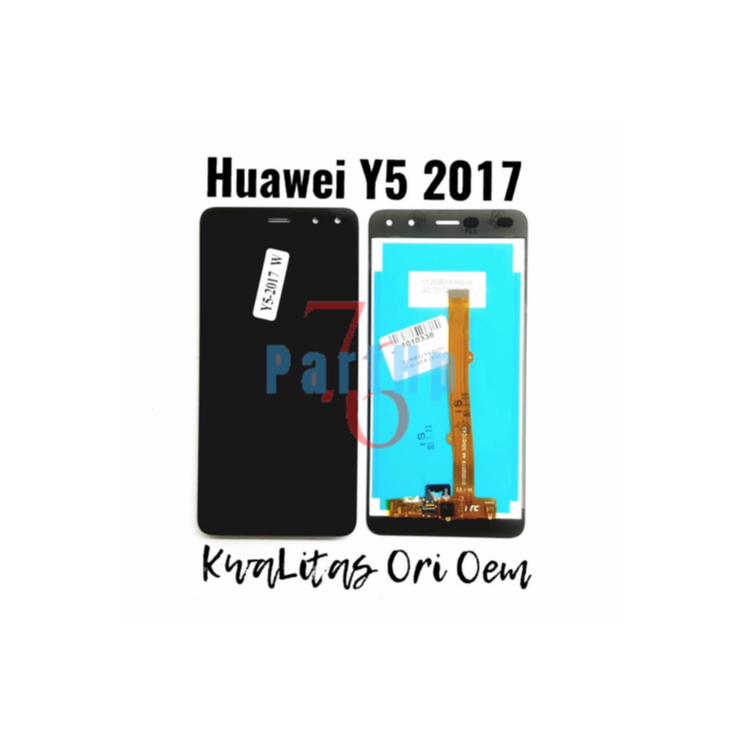 Lcd Touchscreen Fullset Kwalitas Ori Oem Huawei Y5 2017 - Hitam