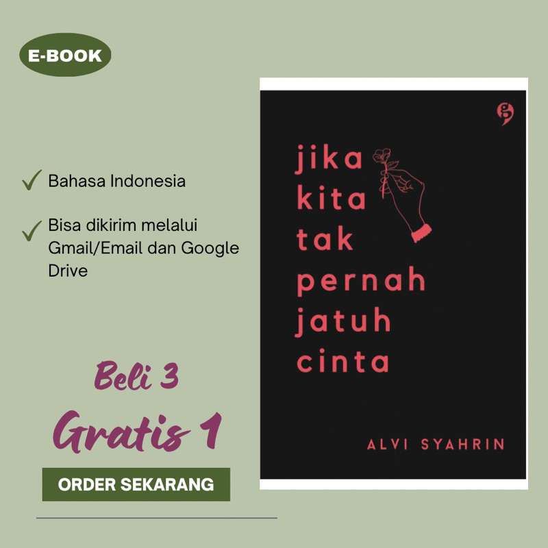 

Jik kita tidak pernah jatuh cinta