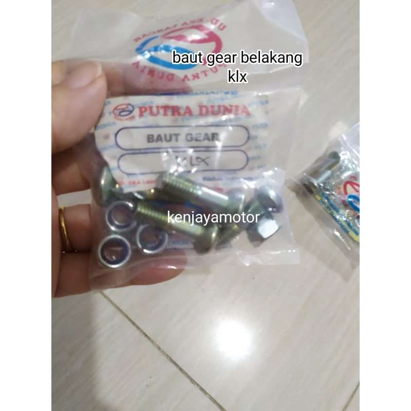 BAUT GEAR GIGI TARIK BELAKANG KLX 150