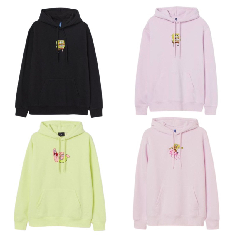 HOODIE HM SPONGEBOB/PATRICK