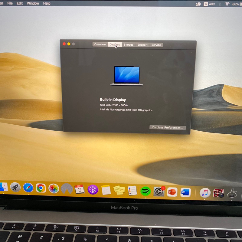 Macbook Pro 2017 128GB non touchbar resmi