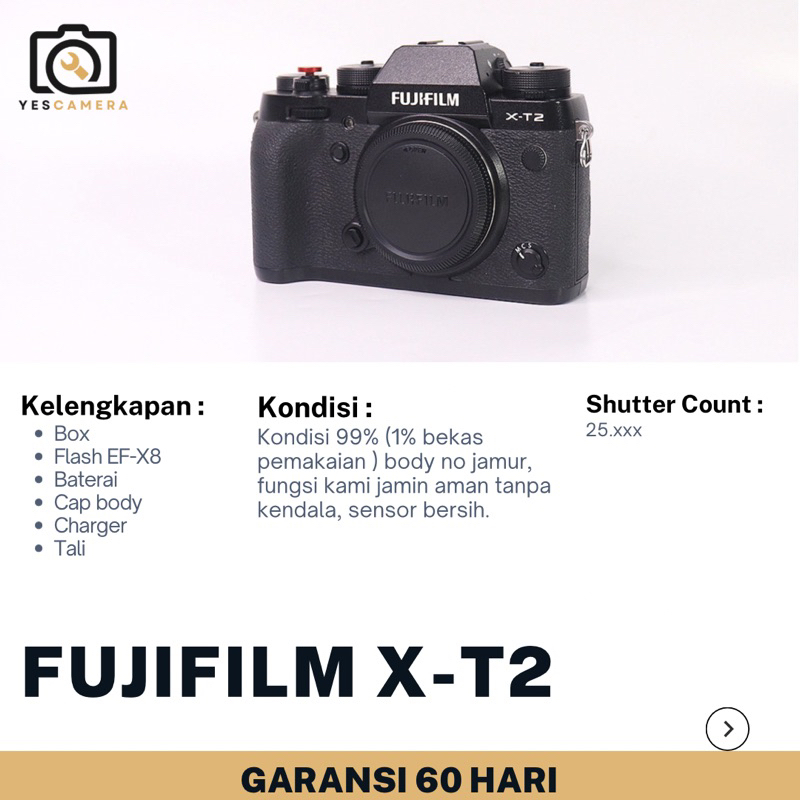 xt2 body only