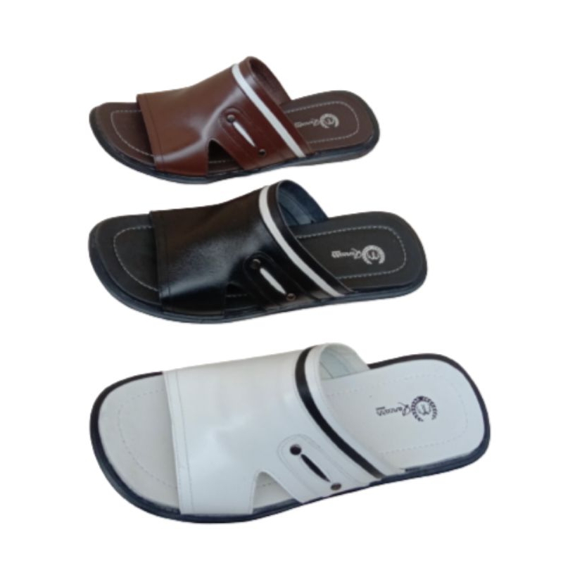 sandal kulit jumbo44/45/46/47/48 sandal pria