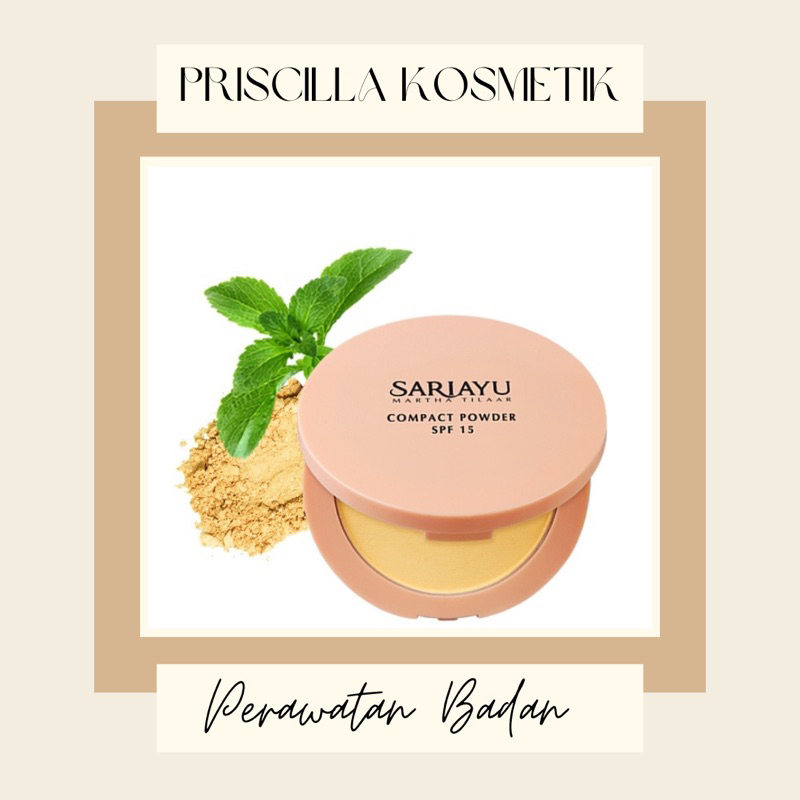 SARIAYU COMPACT POWDER BEDAK PADAT SARI AYU