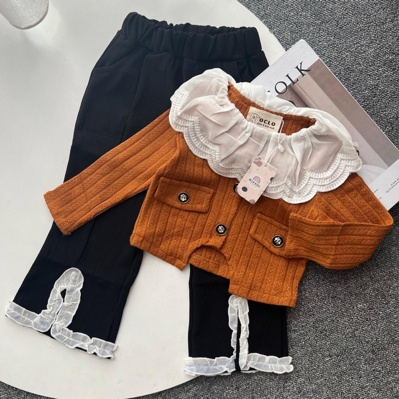 Leona Set | baju setelan anak