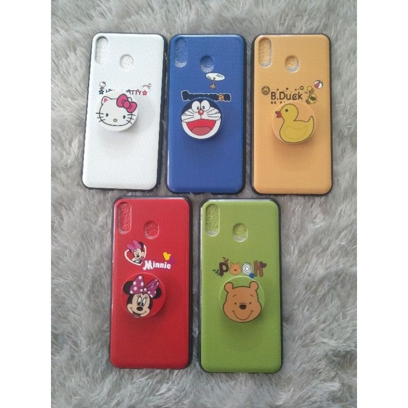 Case + pop socket samsung M20