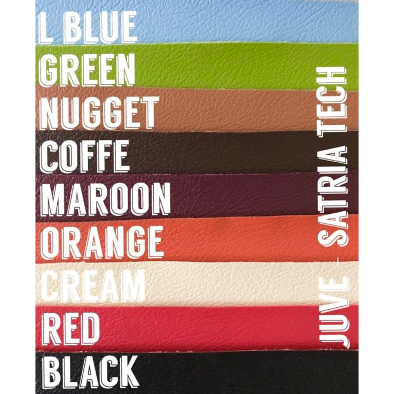 oscar kulit imitasi marquez / bahan spon / kain oscar / kulit sintetis imitasi meteran murah / oskar