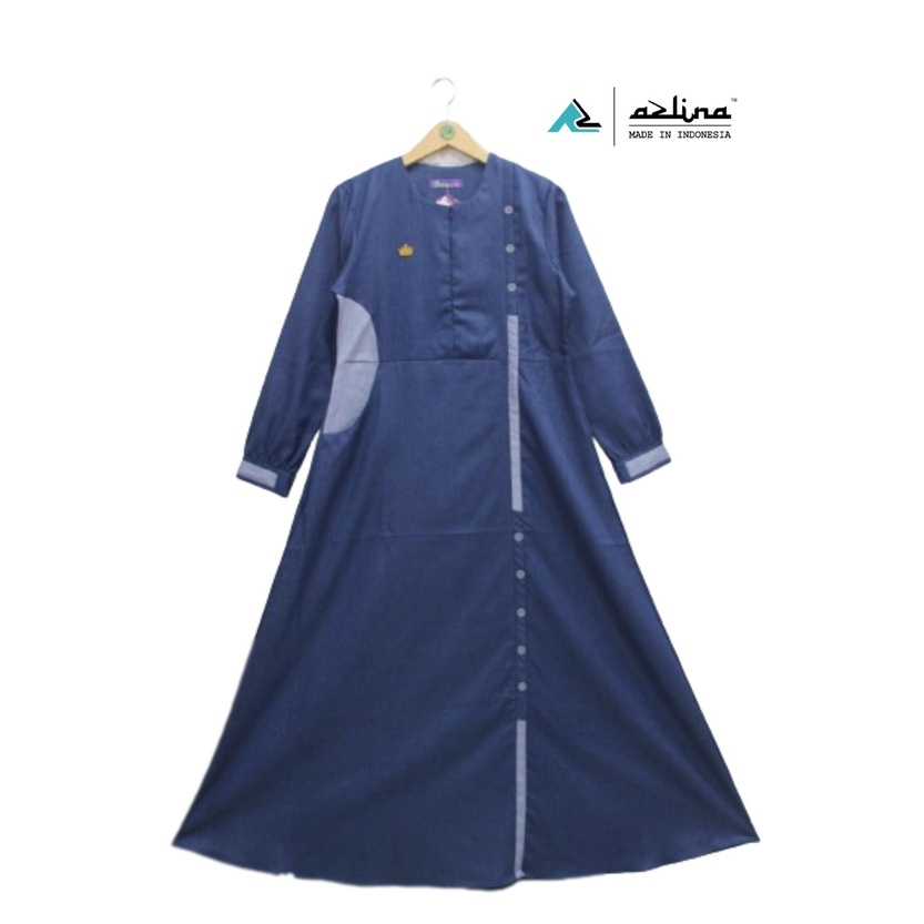 Gamis Wanita Terbaru 2023 Bahan Katun Madinah Premium Fashion Muslim Dress Remaja Modern