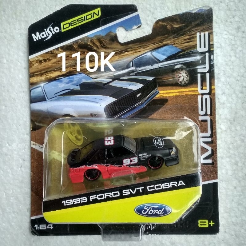 Diecast Maisto Design Muscle Ford Mustang SVT Cobra