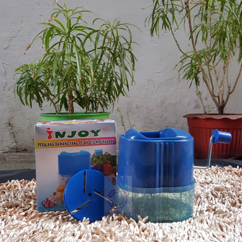 Alat Perajang Bawang Manual Onion Slicer Pemotong Bawang Praktis Blender Giling Penghalus Bawang Mer