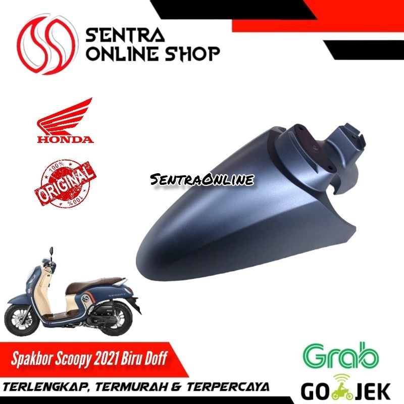 Fender fr spakbor depan scoopy all new 2021 biru doff dop original