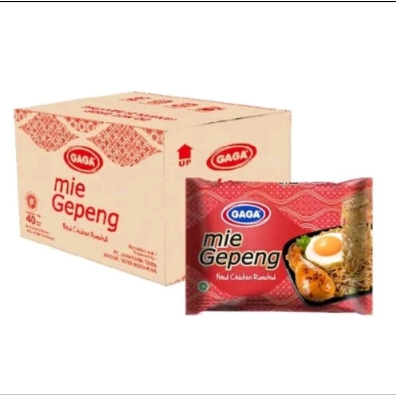 

Mie Goreng Gepeng Ayam Panggang 75g (1 Dus=40Pcs)