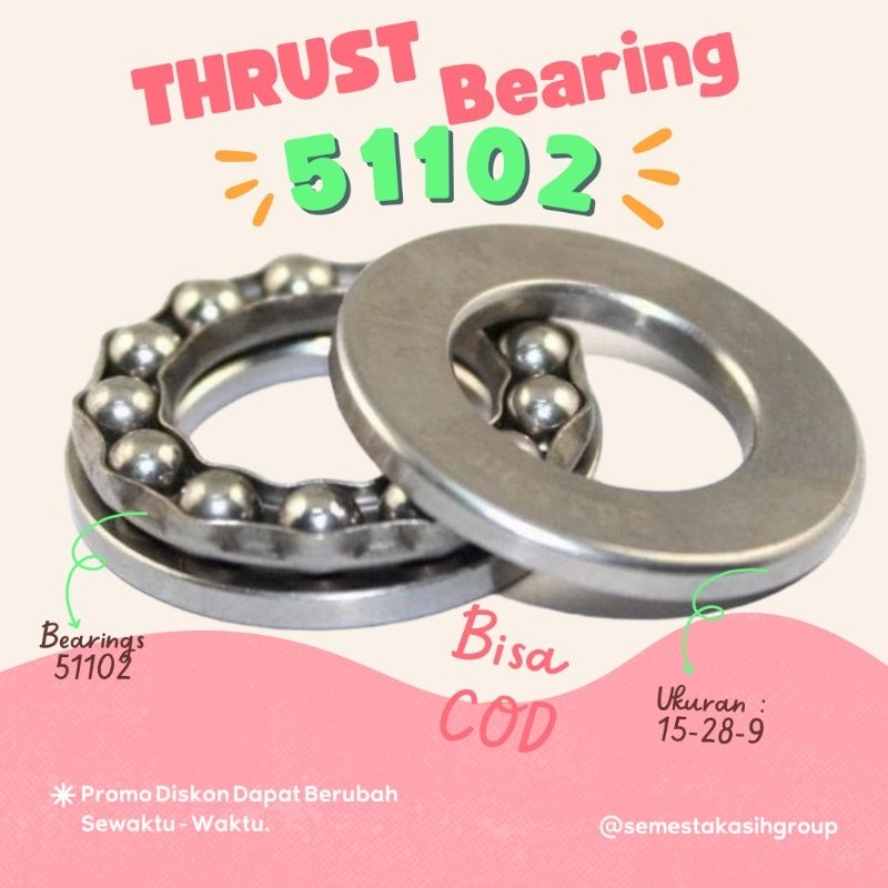 Thrust Bearing 51102 ABC