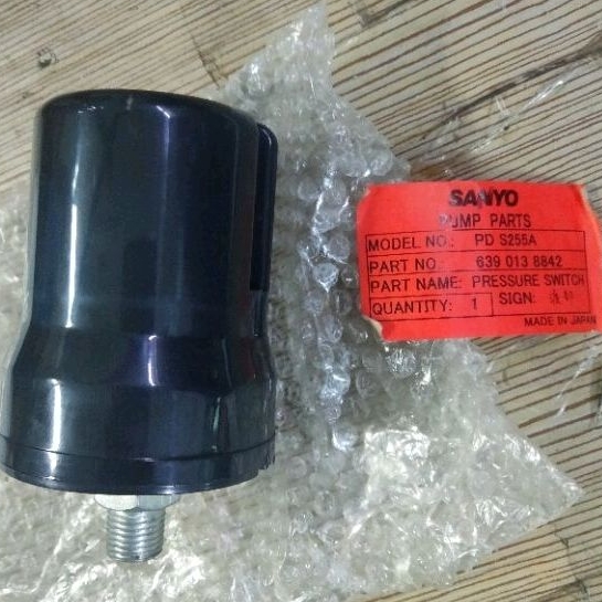 PRESSURE SWITCH/OTOMATIS TYPE PD-S255A POMPA AIR SANYO ORIGINAL JAPAN