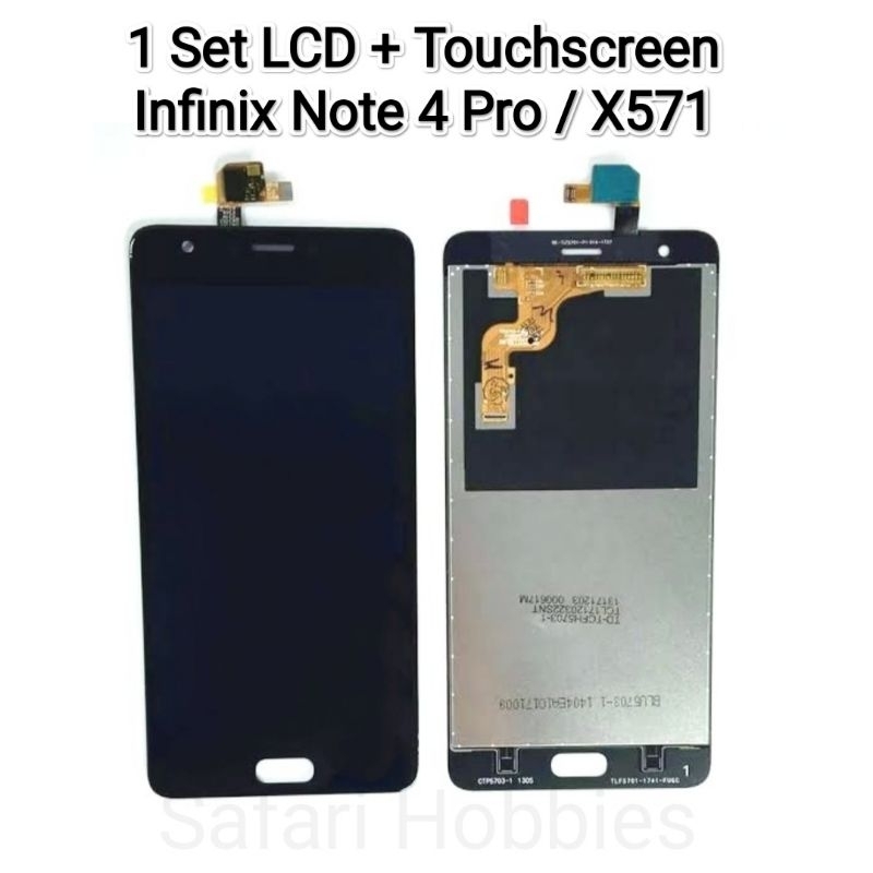 1 Set LCD+TS Infinix Note 4 Pro / X571