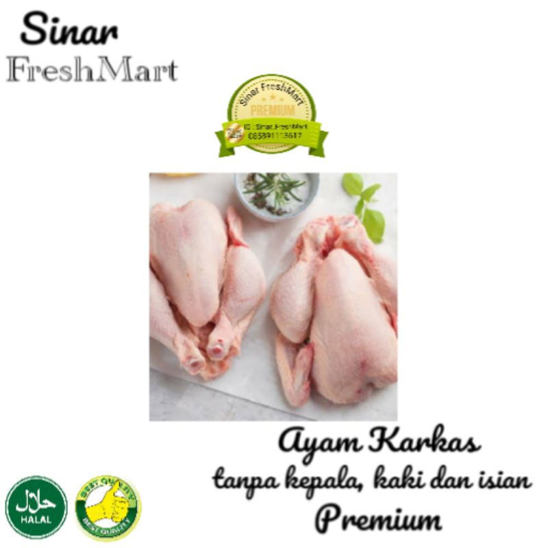 

PROMO BELI 5 GRATIS 1 Ayam Karkas 800gr-900gr Premium