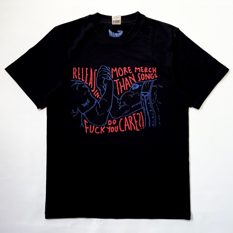 Gnobmel Tshirt AVHATH X TEENAGE DEATH STAR - FCK DO U CARE? Official Merchandise