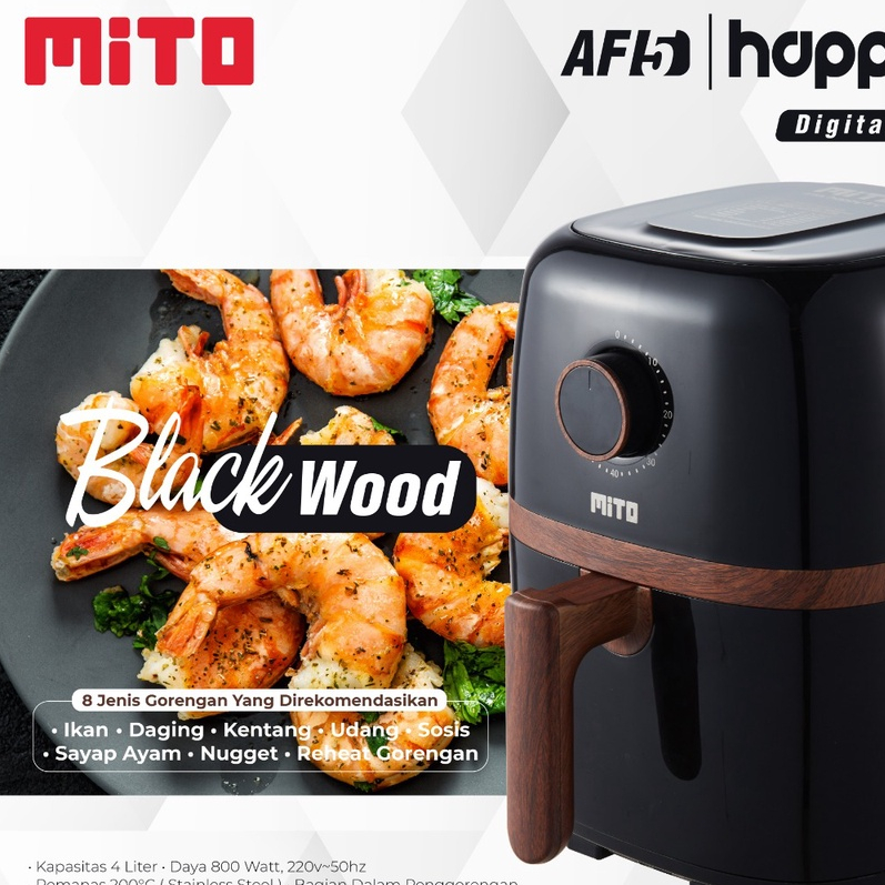 MITO DIGITAL AIR FYER AF5 NEW PRODUKKK