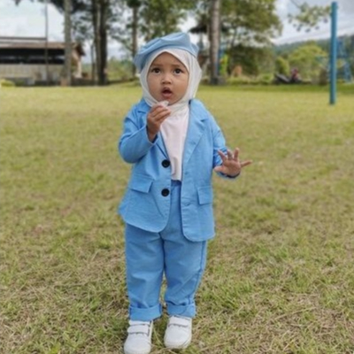 Blazer anak perempuan dan laki - laki usia 1 - 6 Tahun - Polly Blazer