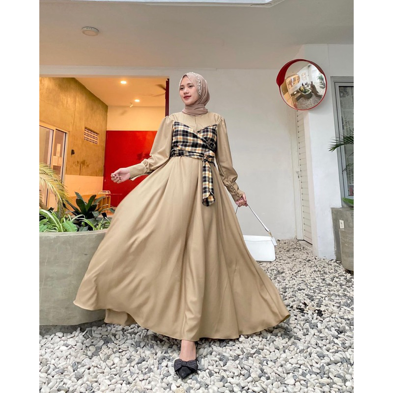 Gamis Leony New Motif Handmade Pujadi Project