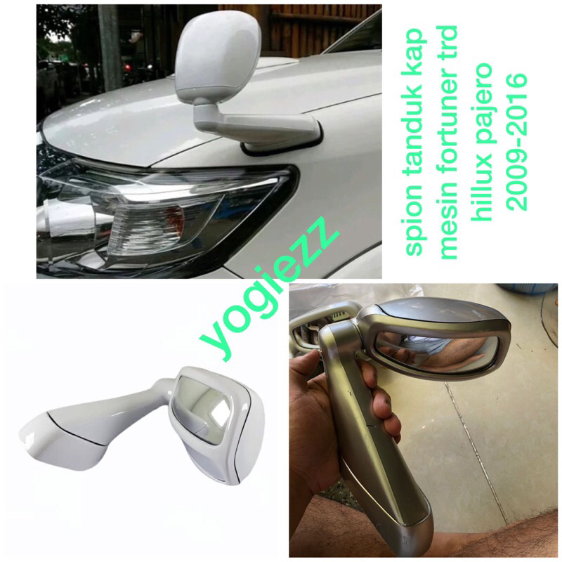 spion tanduk kap mesin depan toyota fortuner trd mitsubishi pajero hilux innova spion mesin kap 2009