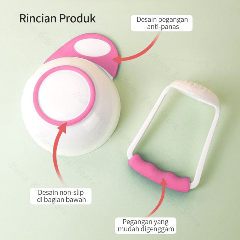 Grinding Bowl Set Mpasi Peralatan Makan Bayi Food Maker RK5