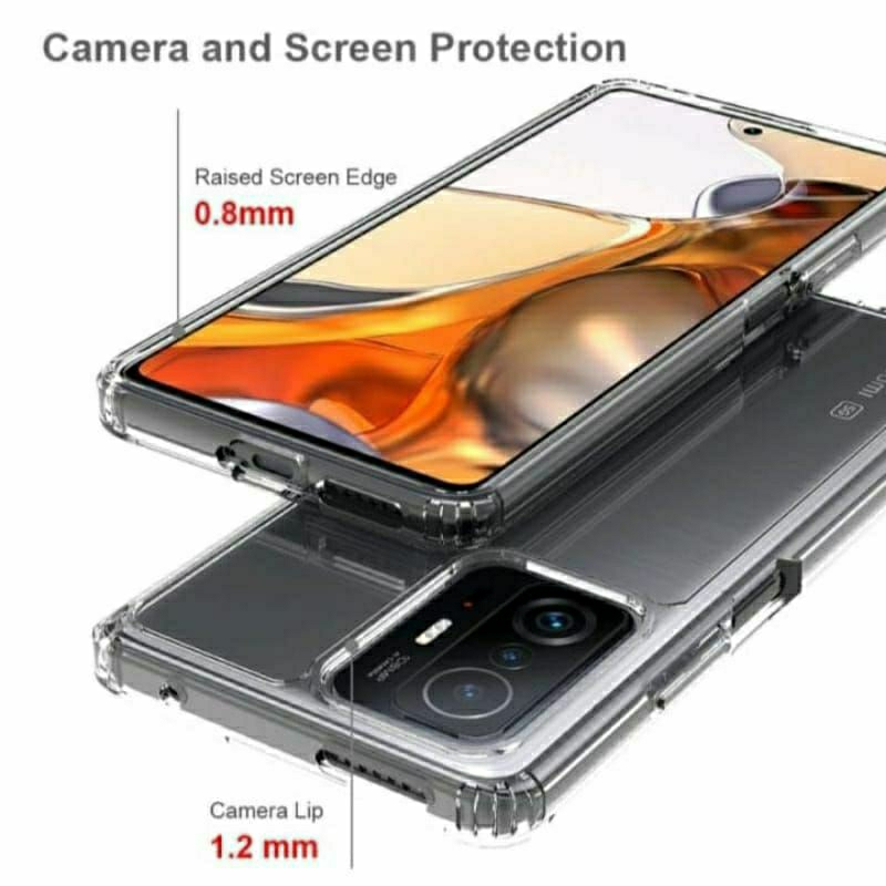 Slicon Softcase Bening Transparan Xiaomi Redmi NOTE 11/NOTE 11 S 4G Casing Slicon Bening Transparan terbaru