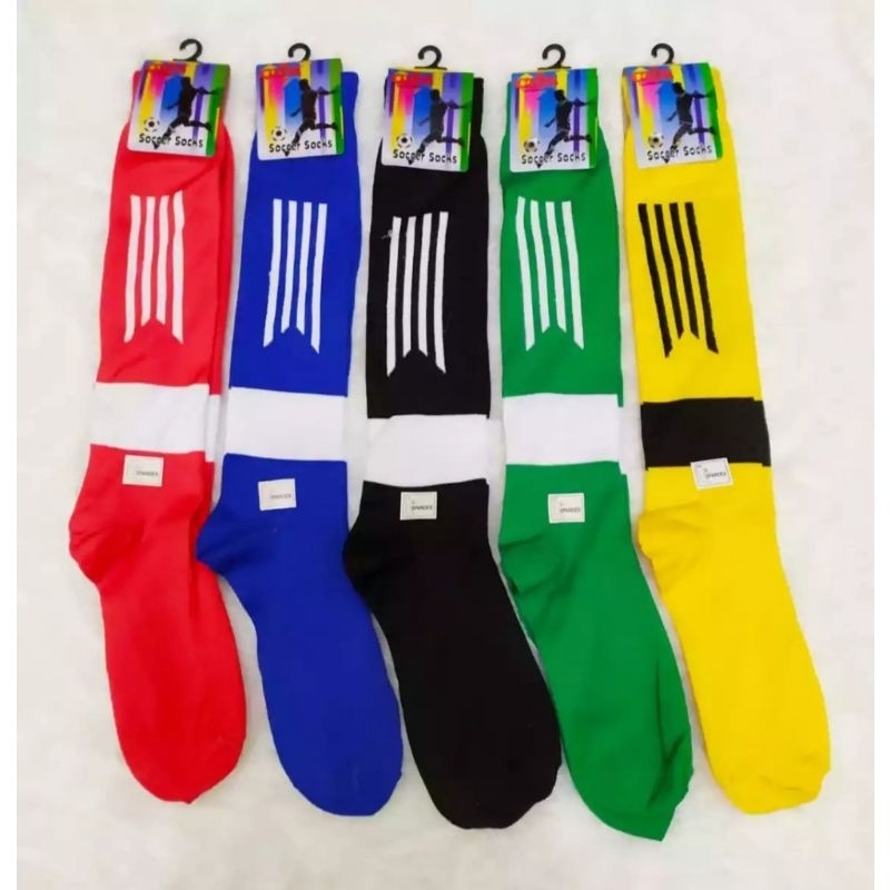 KAOS KAKI BOLA/FUTSAL DEWASA MOTIF GARISKAOS KAKI BOLA PANJANG / KAOS KAKI SEPAK BOLA DEWASA PANJANG MOTIF GARIS / KAOS KAKI FUTSAL KAOS KAKI OLAHRAGA