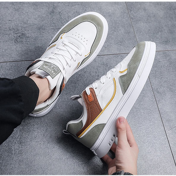 TBIG [COD] Sepatu Sneakers Pria EGAMEN Sepatu Import Pria Sekolah Kuliah Kerja