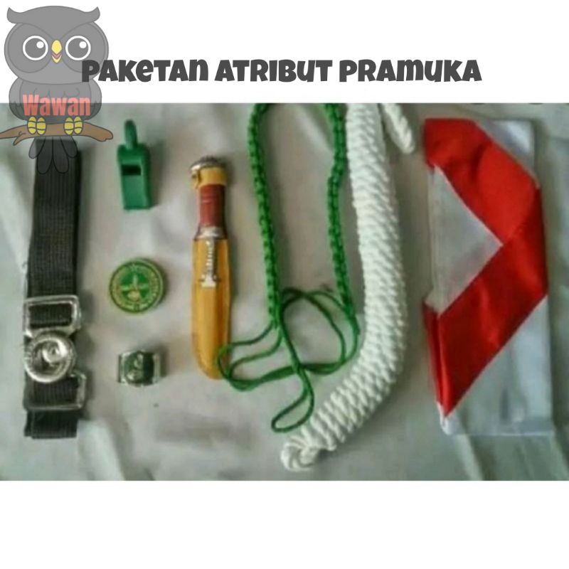 1 paket perlengkapan pramuka