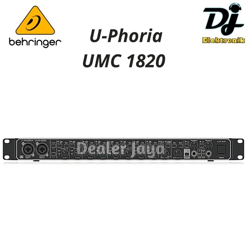 BEHRINGER ● UMC 1820 / UMC1820 - Soundcard (Podcast)