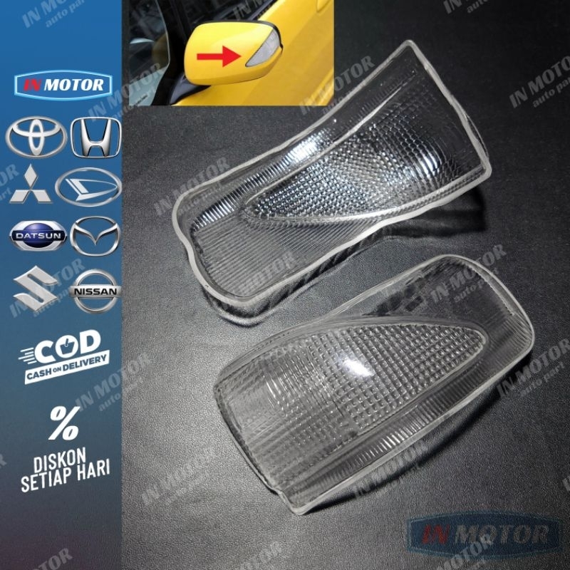 cover lampu sen jazz GE8 RS - HIGH QUALITY - mika lampu sen jazzkaca sen jazz kaca lampu sen jazz mi