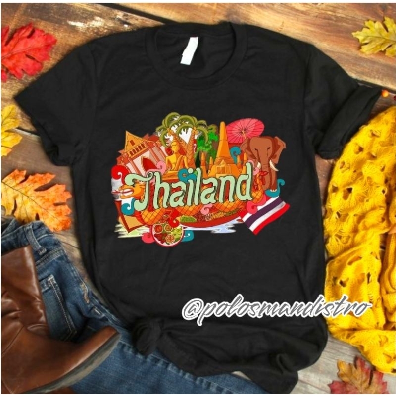 Kaos sourvenir thailand