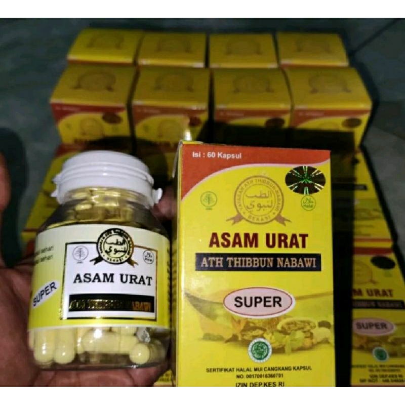 HERBAL ASAM URAT ATH THIBBUN NABAWI ASLI OBAT ASAM URAT ORIGINAL AMPUH
