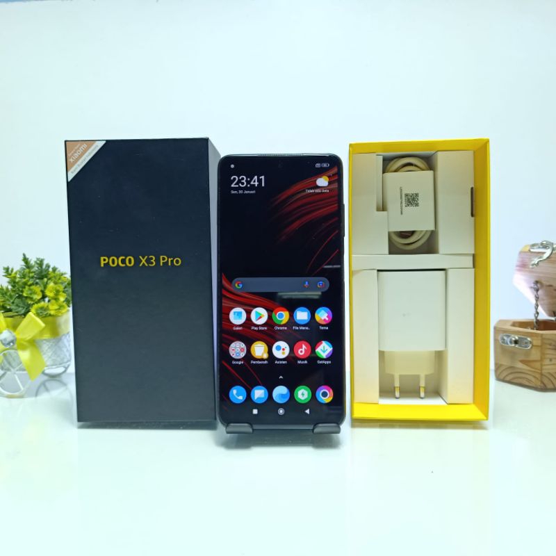 SECOND POCO X3 PRO 6/128 RAM 6 GB ROM 128GB SECOND BEKAS